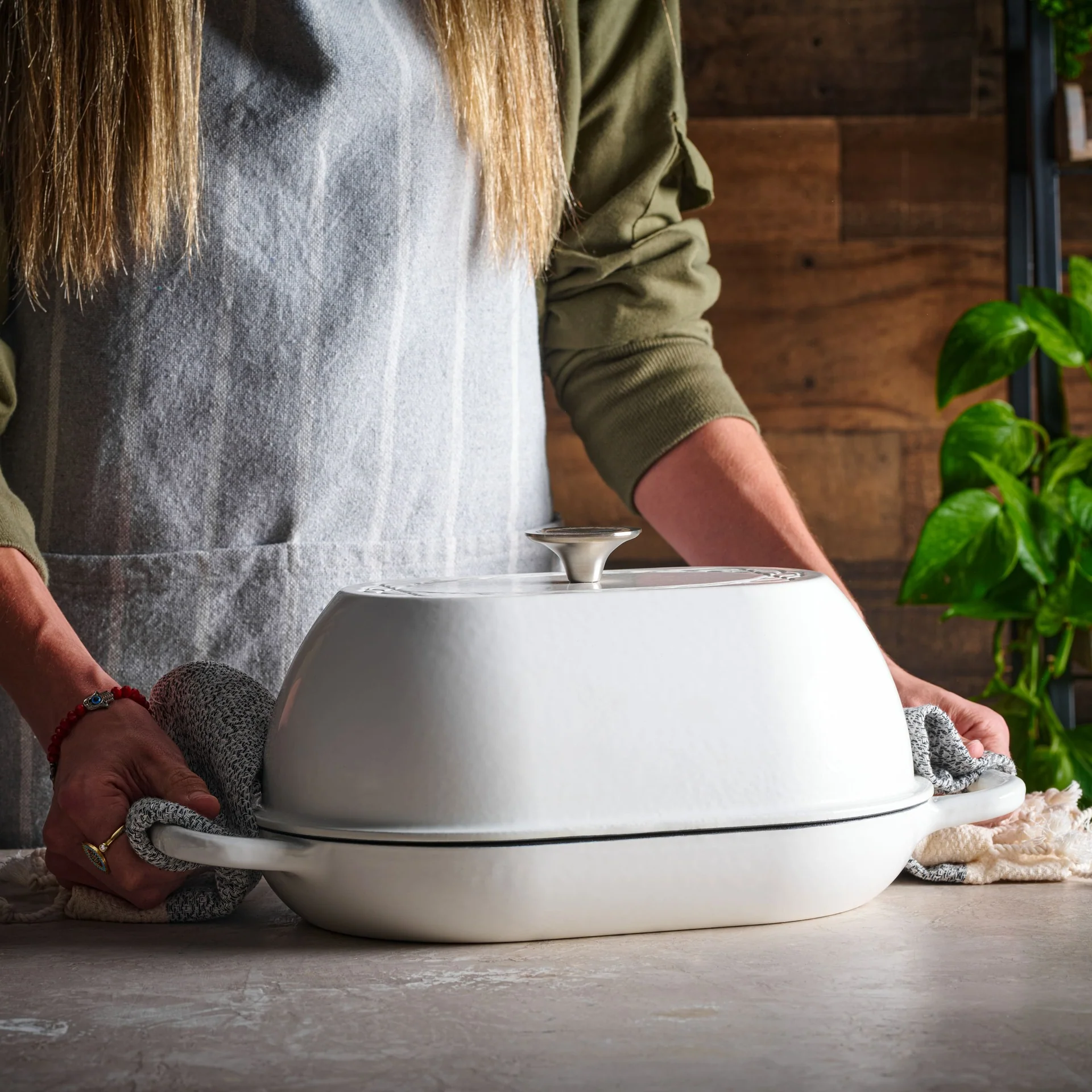 The Freeform Dutch Oven • Enameled Cast Iron • Oval - Image 15