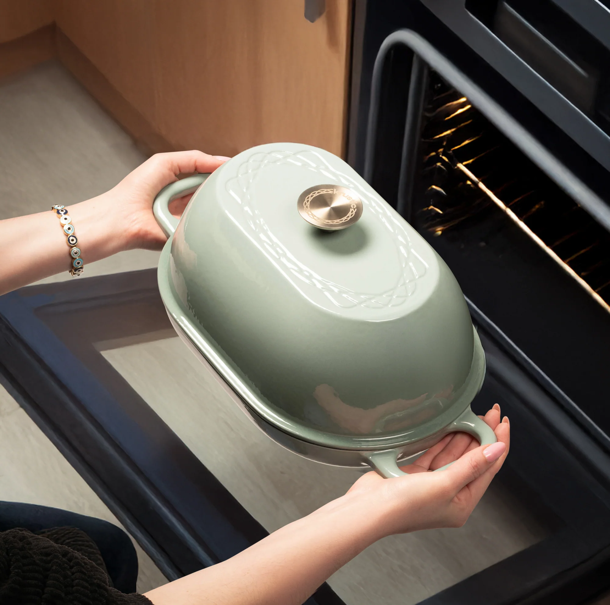 The Freeform Dutch Oven • Enameled Cast Iron • Oval - Image 26