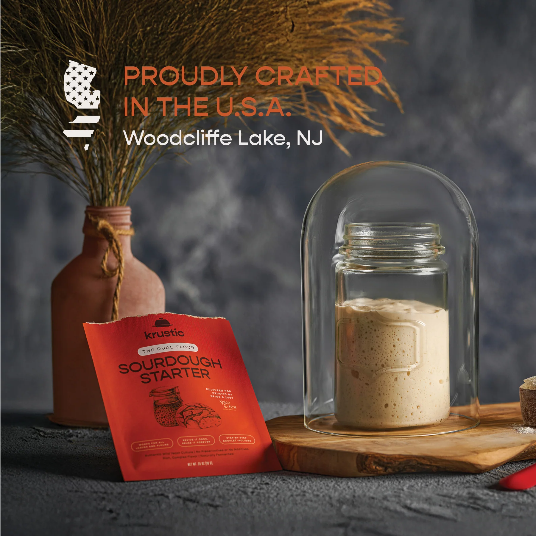 The Dual-Flour Starter • Dehydrated Chips • 10 Grams - Image 4